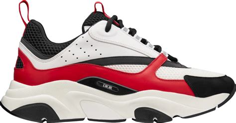 dior b22 red white black|dior b22 sneakers black.